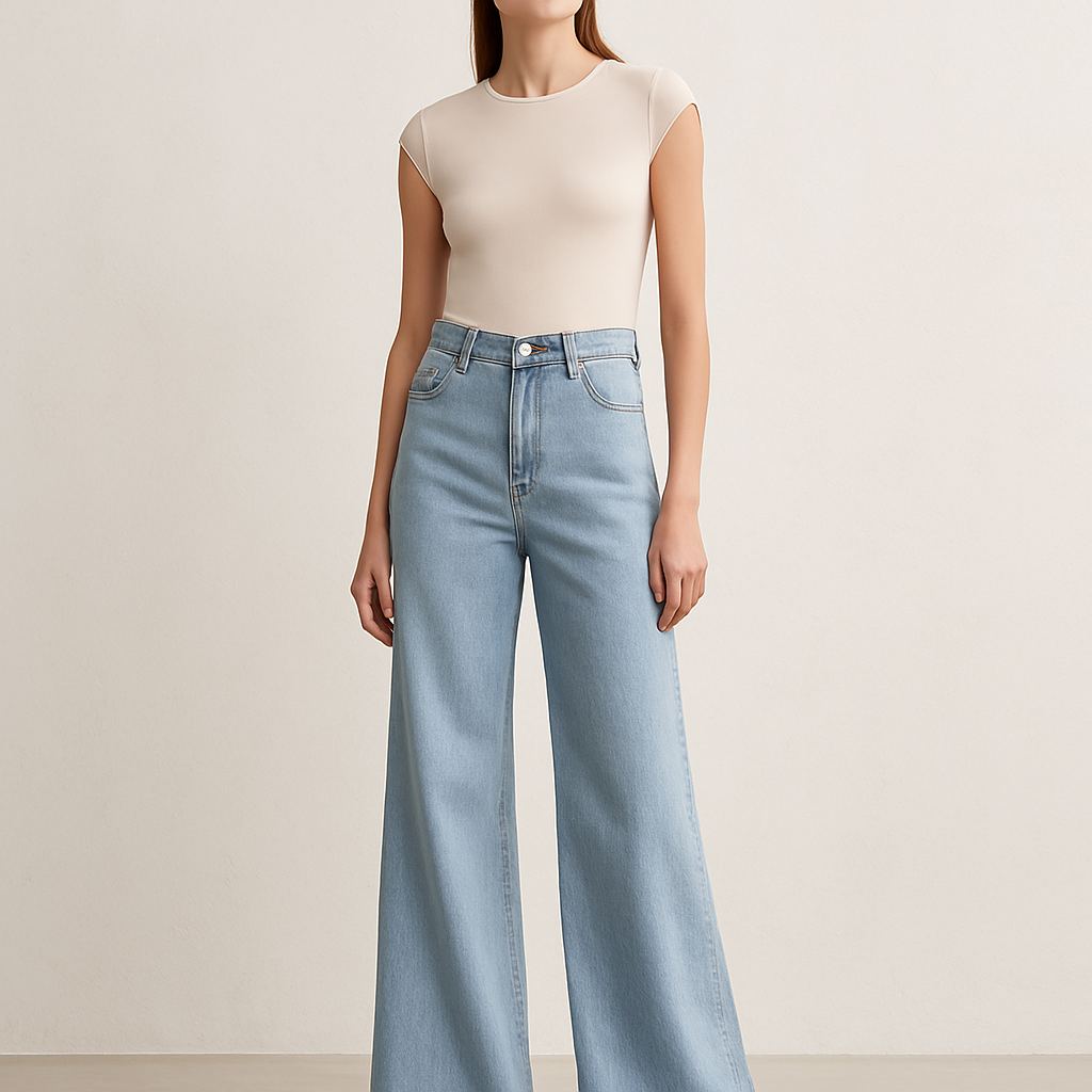 The Elevated Wide Leg — Tall Wide Leg Denim